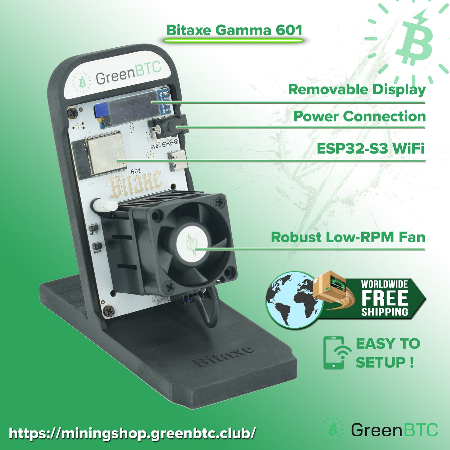 Bitaxe Gamma 601