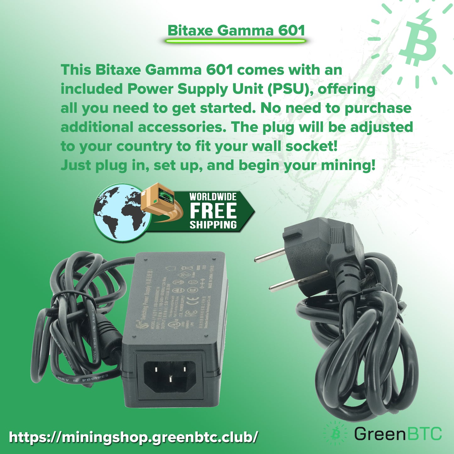Bitaxe Gamma 601 for Special Campaign