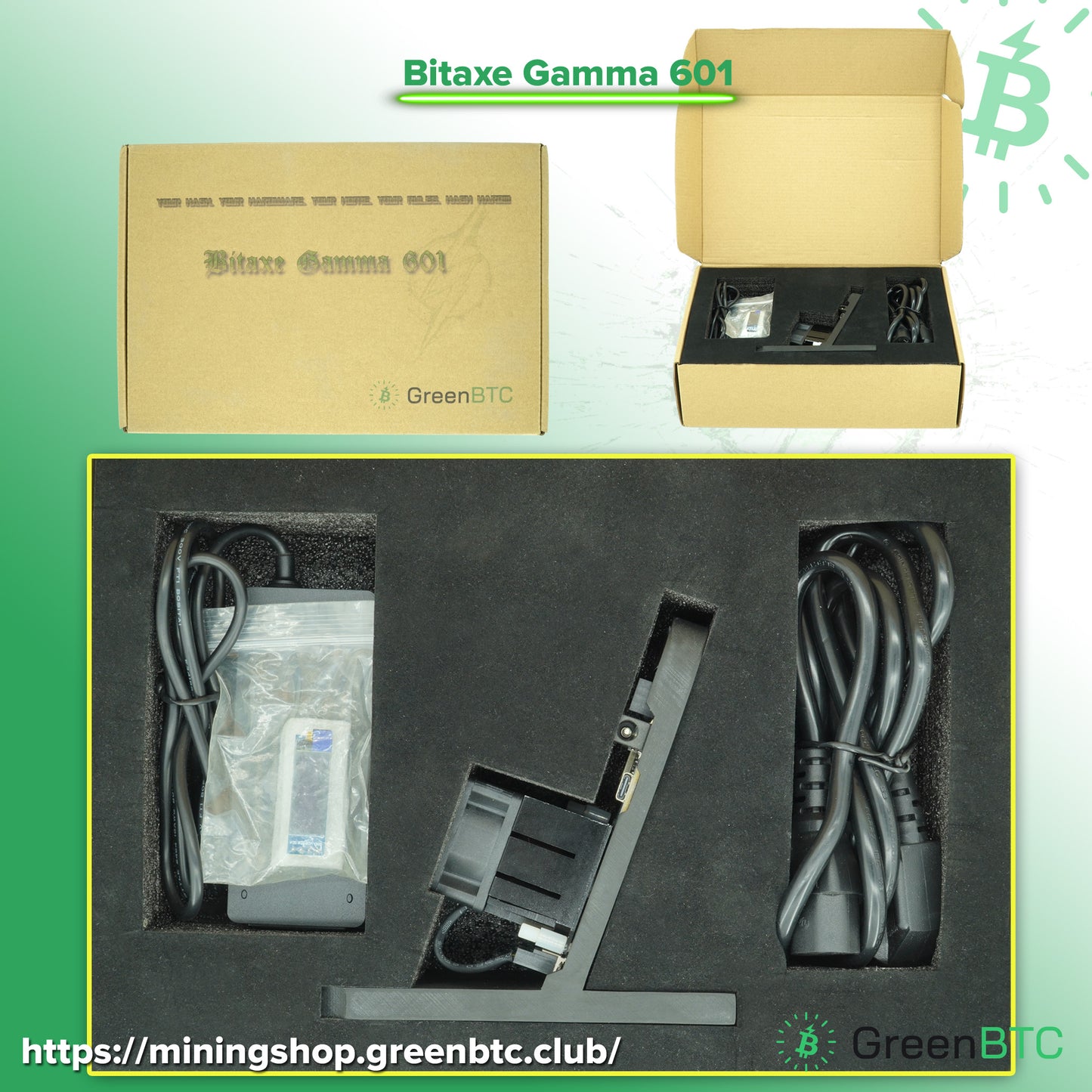 Bitaxe Gamma 601 for Special Campaign